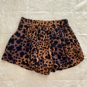 Cheetah Print Vans Shorts